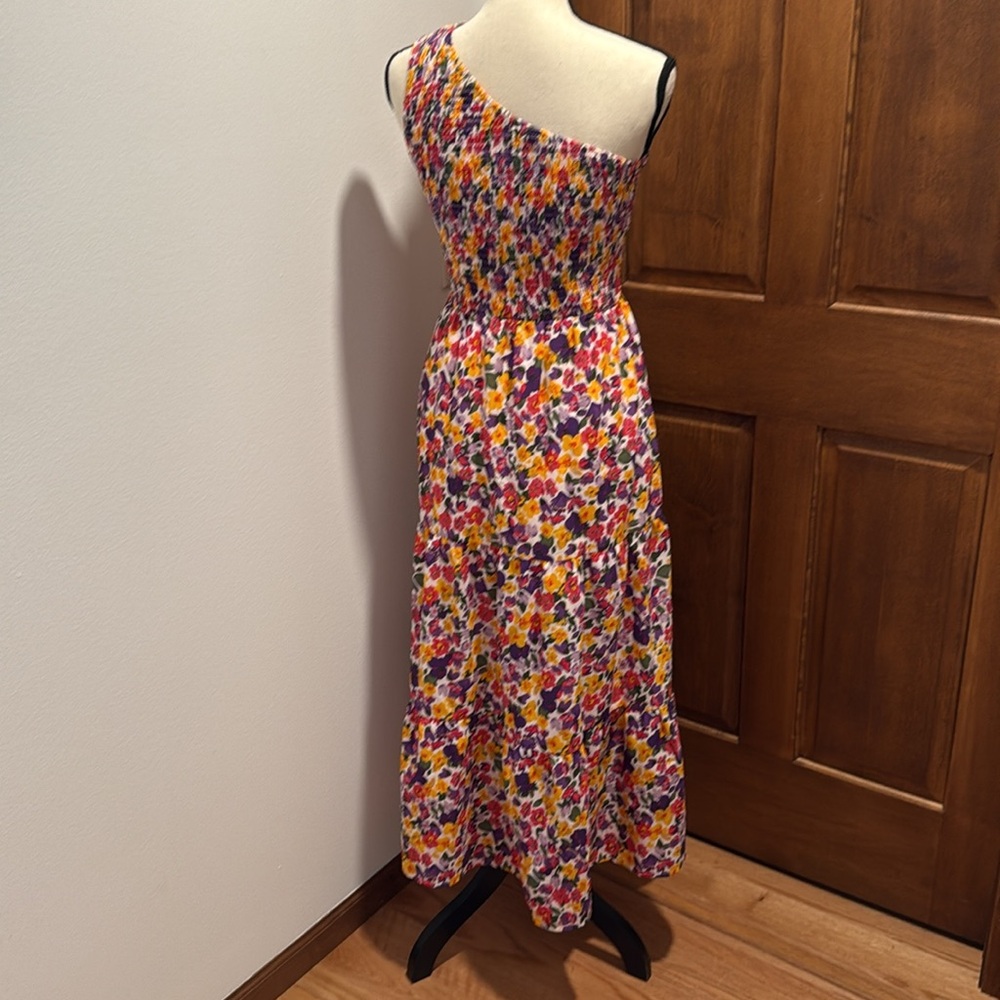 Floral One Shoulder Sundress - Picture 12 of 14